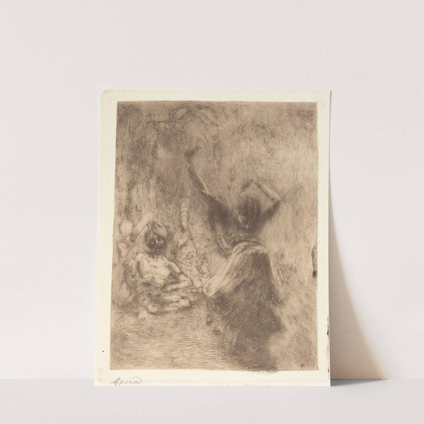 The Dancer of Tanjore (La bayadère de Tanjore) (1914) by Albert Besnard