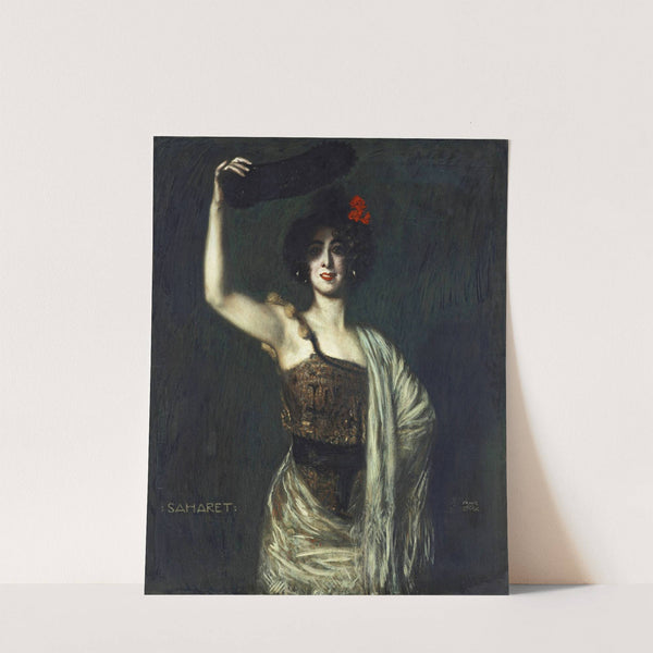 The Dancer Saharet (1906) by Franz von Stuck