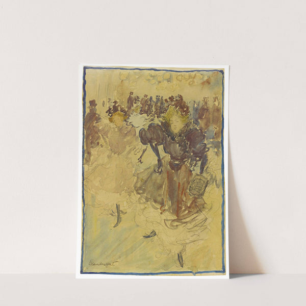 The Dancers (circa 1893-94) by Maurice Prendergast