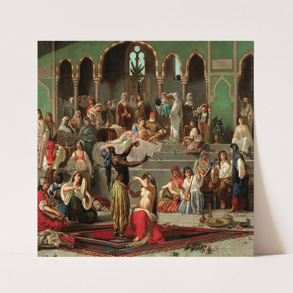 The Dancers Of Harem by Georges-François Guiaud