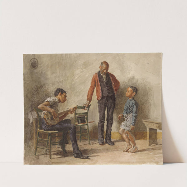 The Dancing Lesson (1878) by Thomas Eakins