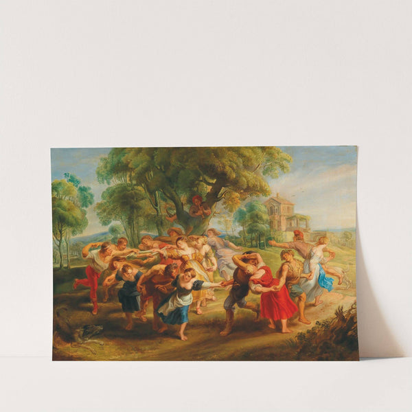 The Dancing Peasants by Follower of Peter Paul Rubens