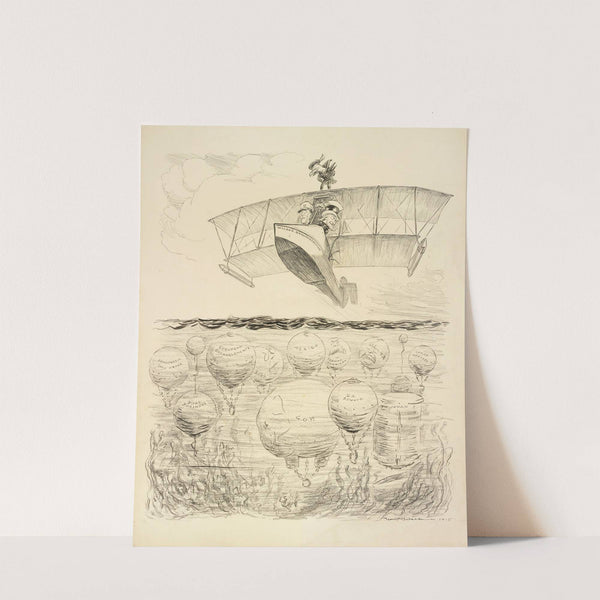 The danger zone (1915) by William Henry Walker