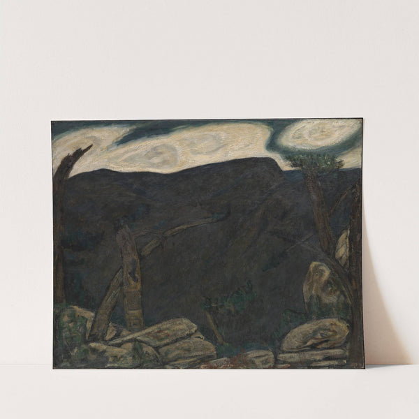 The Dark Mountain, No. 2 (1909) by Marsden Hartley