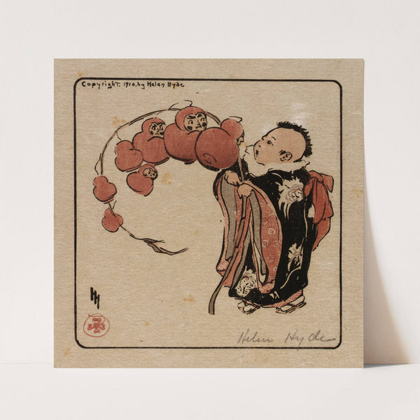The Daruma Branch (1910) by Helen Hyde