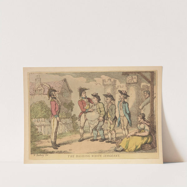 The dashing white sergeant. by Henry William Bunbury