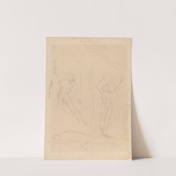 The Daughter of Men Becomes a Siren by William Blake