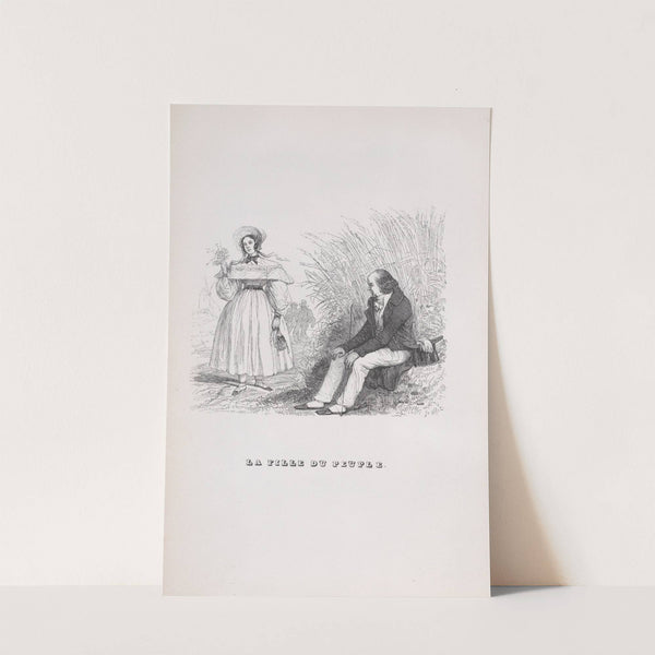 The Daughter of the People by J. J. Grandville