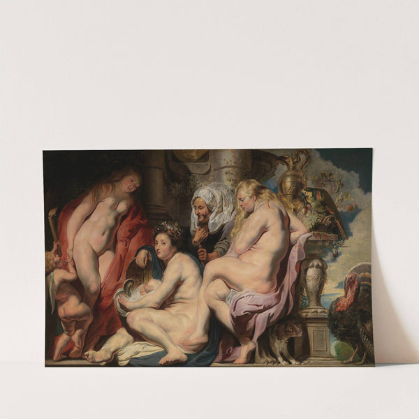 The Daughters of Cecrops Finding the Child Erichthonius by Jacob Jordaens