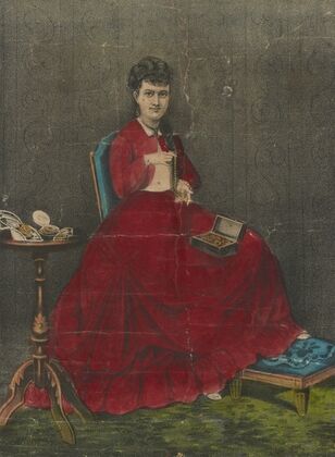 The day before marriage; The bride’s jewels