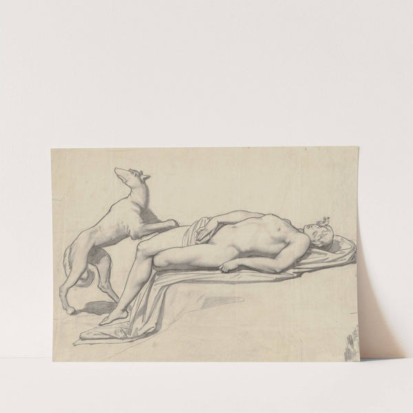 The dead Adonis by Bonaventura Genelli