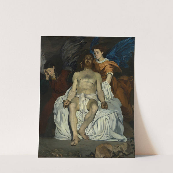 The Dead Christ with Angels (1864) by Édouard Manet