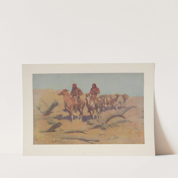 The dead men by Frederic Remington