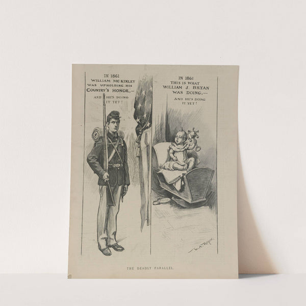 The deadly parallel by William Allen Rogers