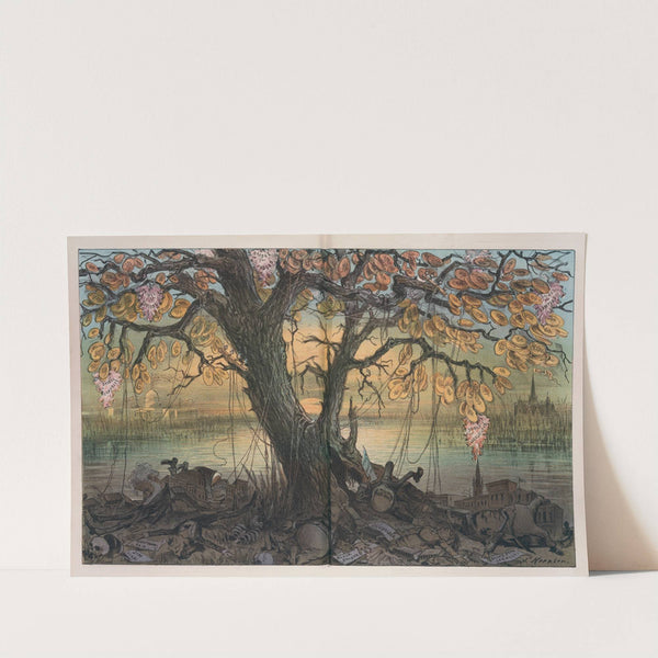 The deadly upas tree of Wall Street by Joseph Ferdinand Keppler