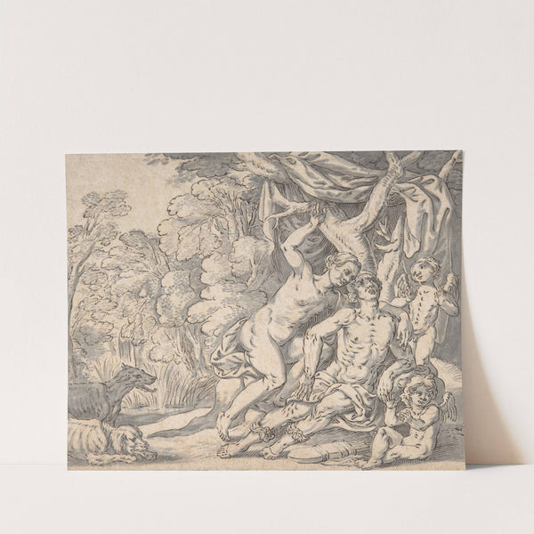 The Death of Adonis by Johann König