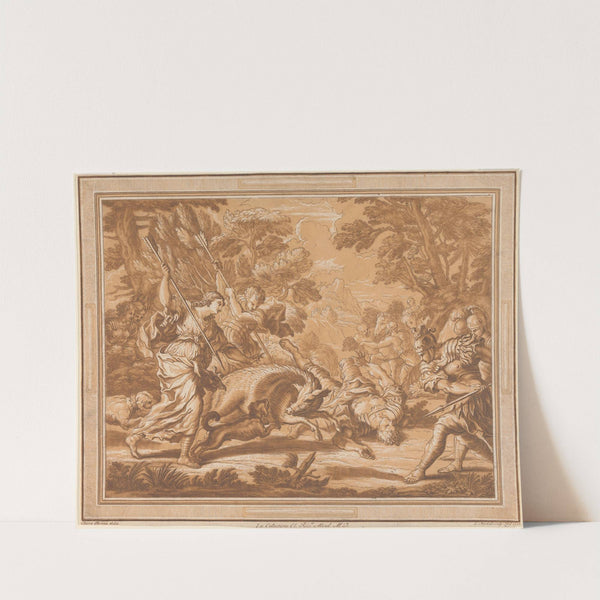 The Death of Adonis by Elisha Kirkall