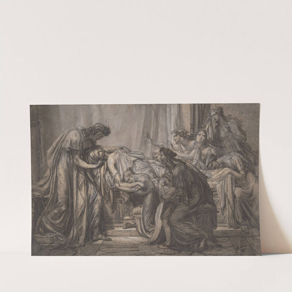 The Death of Alcestis, or The Heroism of Conjugal Love (ca. 1814) by Pierre-Narcisse Guérin