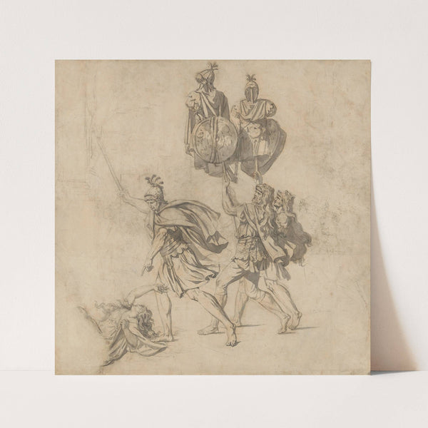 The Death of Camilla by Jacques Louis David