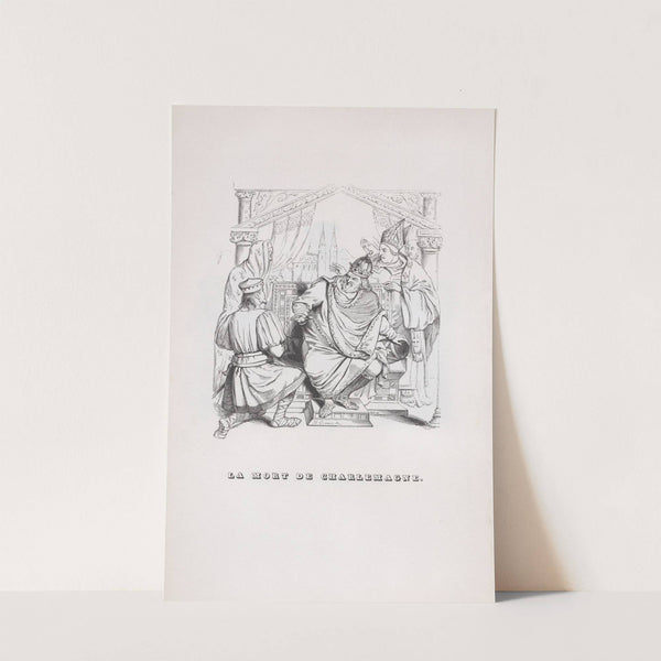 The Death of Charlemagne by J. J. Grandville