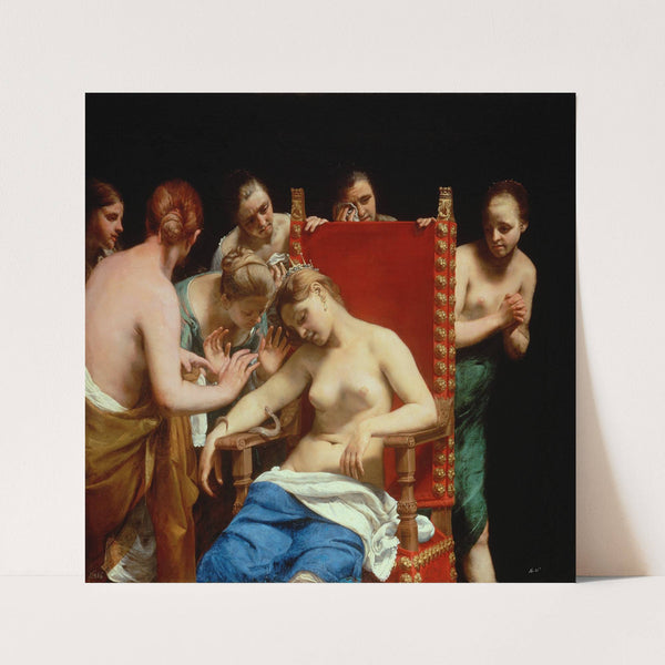 The Death of Cleopatra (1659-1663) by Guido Cagnacci
