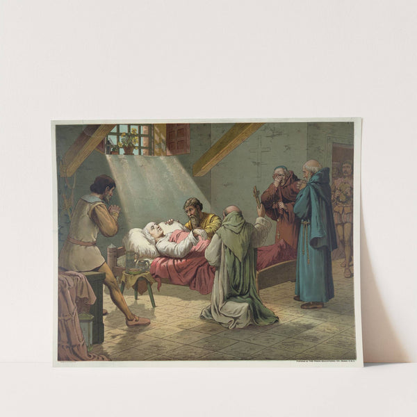 The Death of Columbus (1893) by Louis Prang & Co.