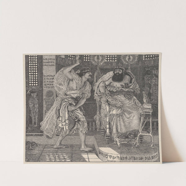 The Death of Eglon (1865–81) by Ford Madox Brown