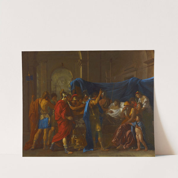 The Death of Germanicus by Nicolas Poussin