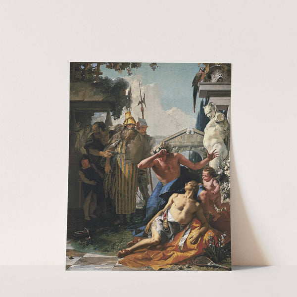 The Death Of Hyacinthus (C.1752) by Giovanni Battista Tiepolo