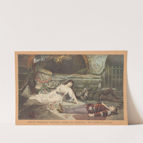 The death of Juliet (1884-1898) by Frank Russell Green