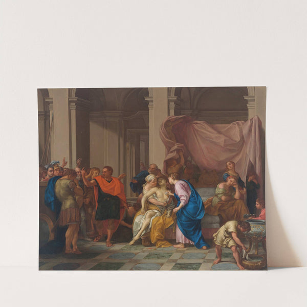 The Death of Lucretia by Domenico Parodi