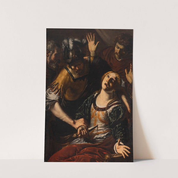 The Death of Lucretia by Orazio Borgianni