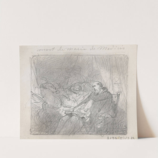 The Death of Marie de' Medici by Nicaise De Keyser