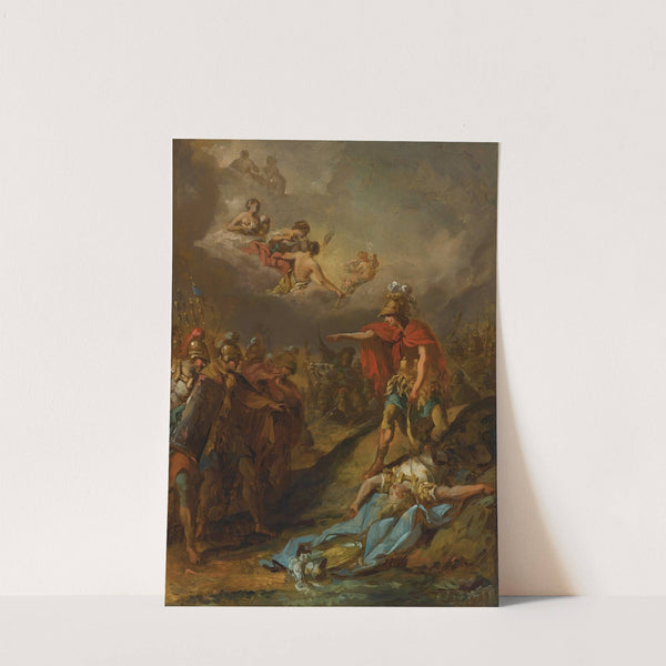 The Death Of Pallas by Jacques Sablet
