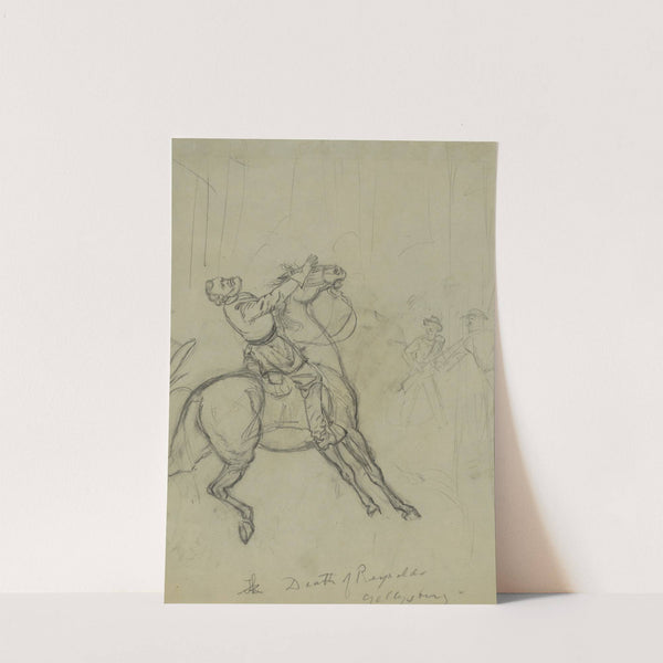 The death of Reynolds Gettysburg by Alfred Rudolph Waud