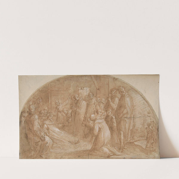 The death of Saint Alexis Falconieri at Monte Senario (1548–1612) by Bernardino Poccetti