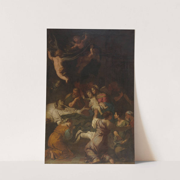 The Death Of Saint Anne by Fabrizio Chiari