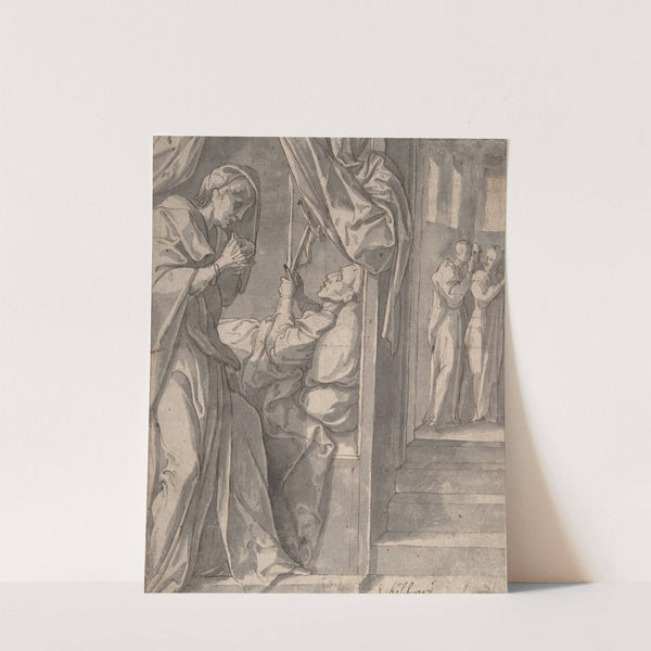 The Death of Saint Hilary by Jan van Scorel