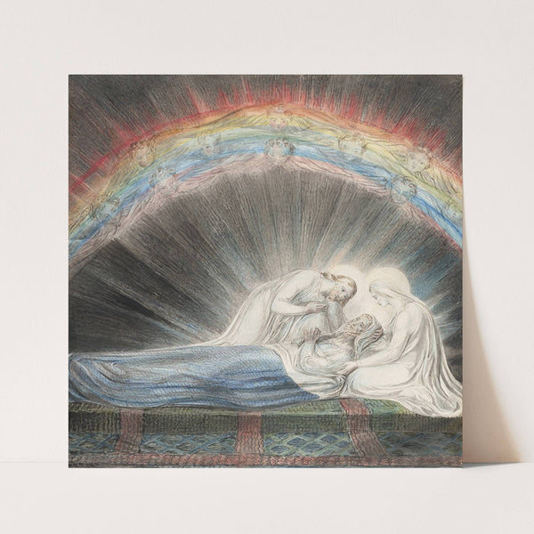 The Death of Saint Joseph (1803) by William Blake