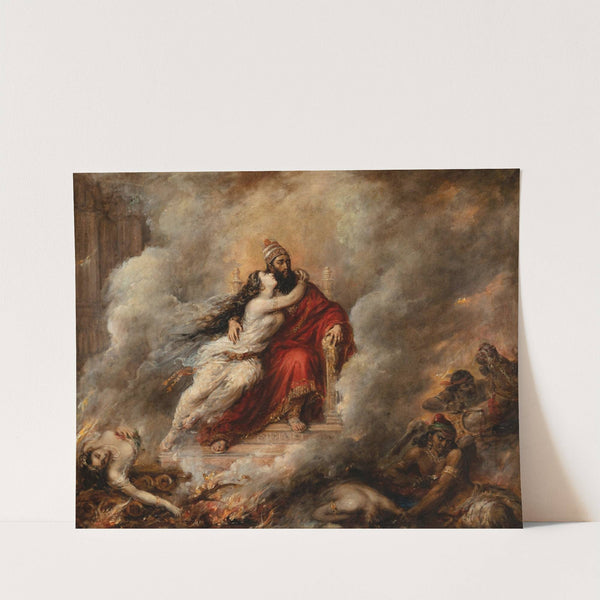 The Death of Sardanapalus by Alexandre Marie Colin