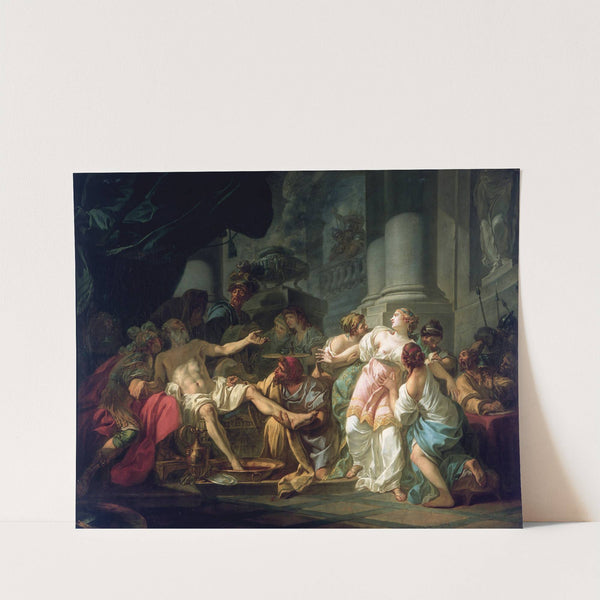 The Death Of Seneca by Jacques Louis David