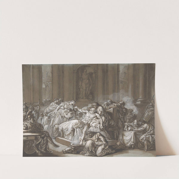 The Death of Seneca by Jean Guillaume Moitte