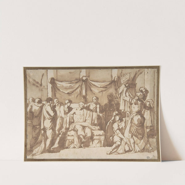 The Death of Seneca by Jean-François-Pierre Peyron