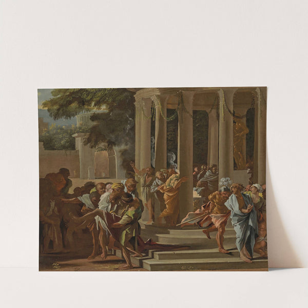 The Death of Sinorix by Pietro Testa