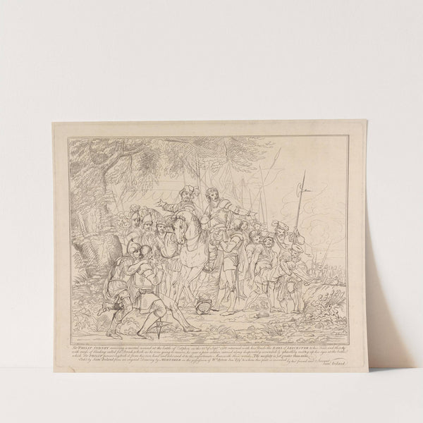 The Death of Sir Philip Sydney by John Hamilton Mortimer