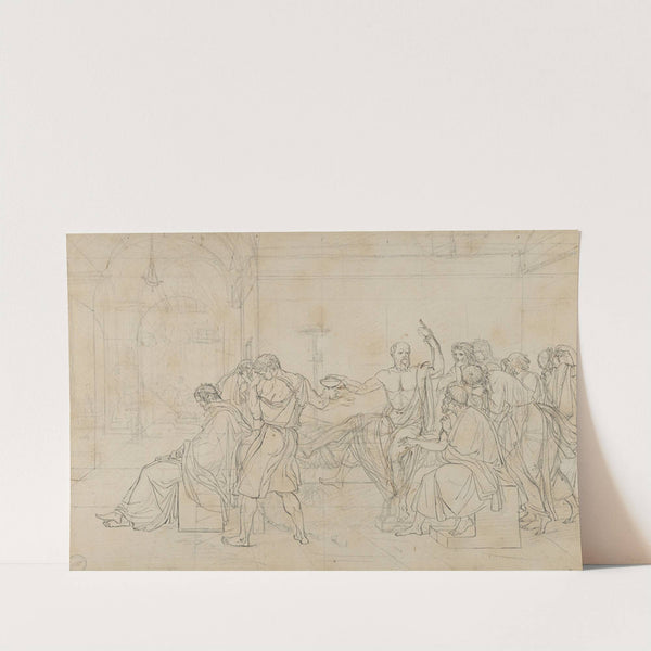 The Death of Socrates by Jacques Louis David