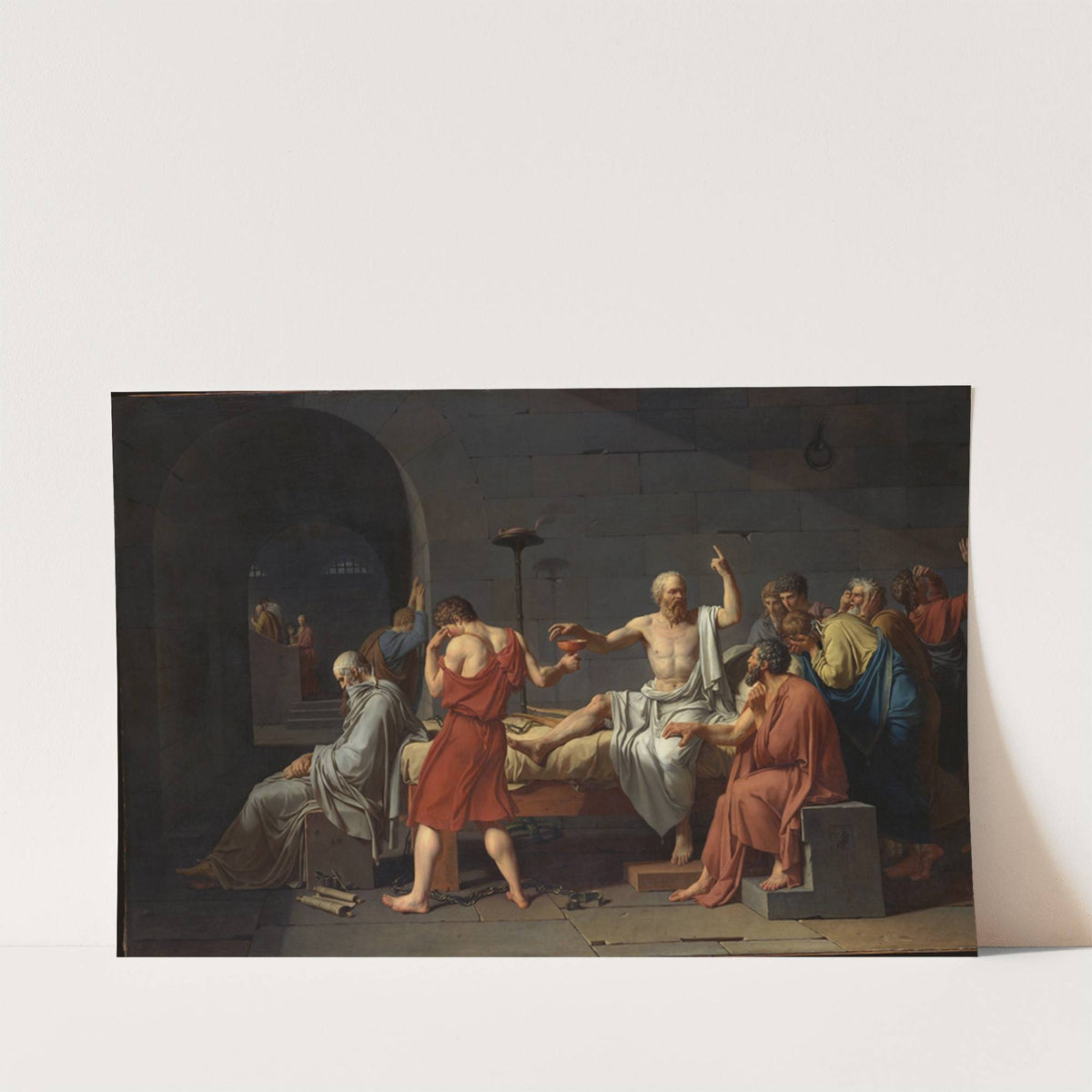 The Death of Socrates by Jacques Louis David