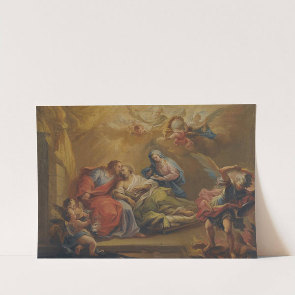 The Death Of St. Joseph by Miguel Parra Abril