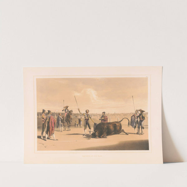 The death of the bull (1860-1870) by William Henry Lake Price