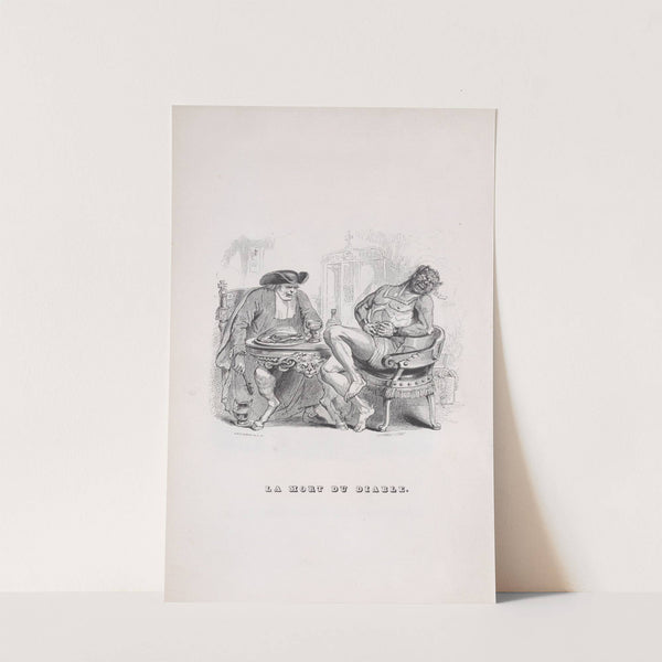 The Death of the Devil by J. J. Grandville